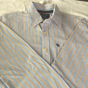 Abercrombie men’s striped cotton shirt - M.